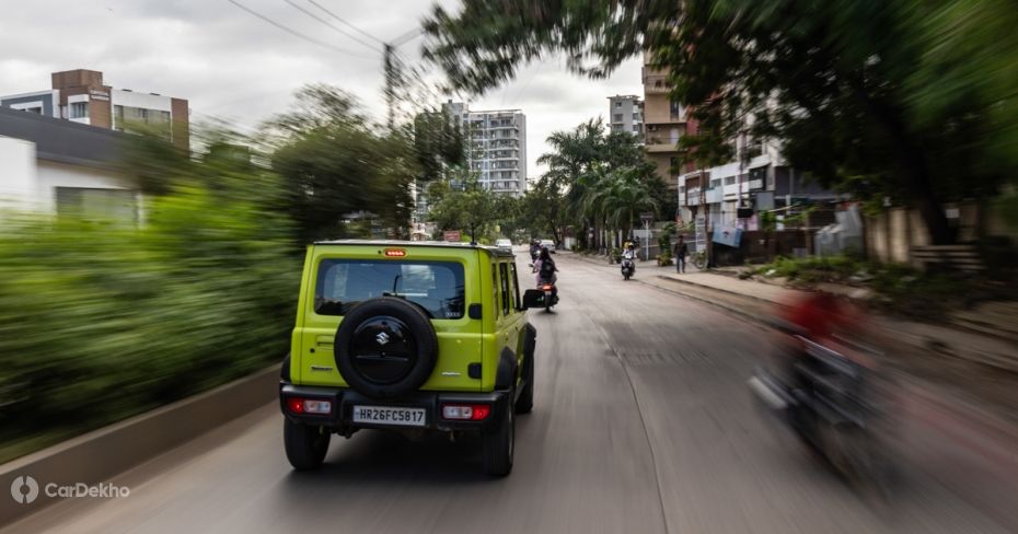 Maruti Jimny driving Maruti Jimny driving