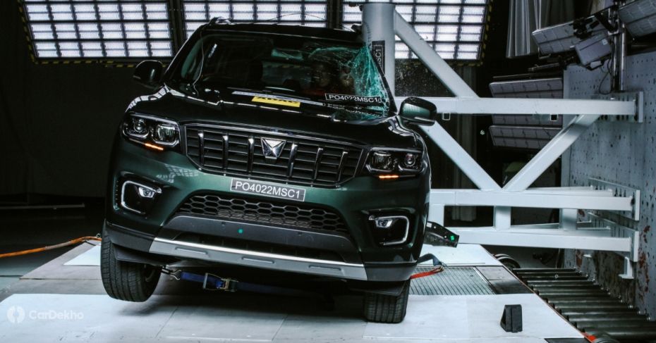 Mahindra Scorpio Global NCAP crash test 2022 Mahindra Scorpio Global NCAP crash test 2022