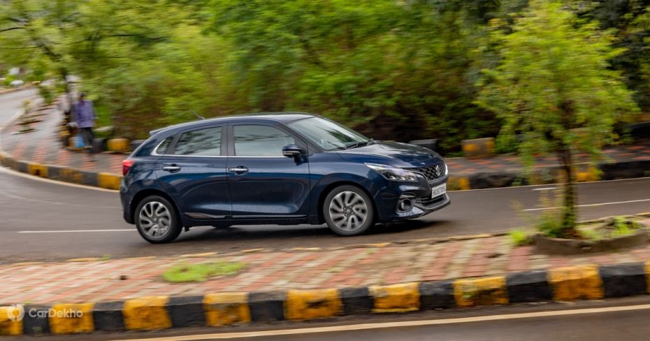 Maruti Baleno driving