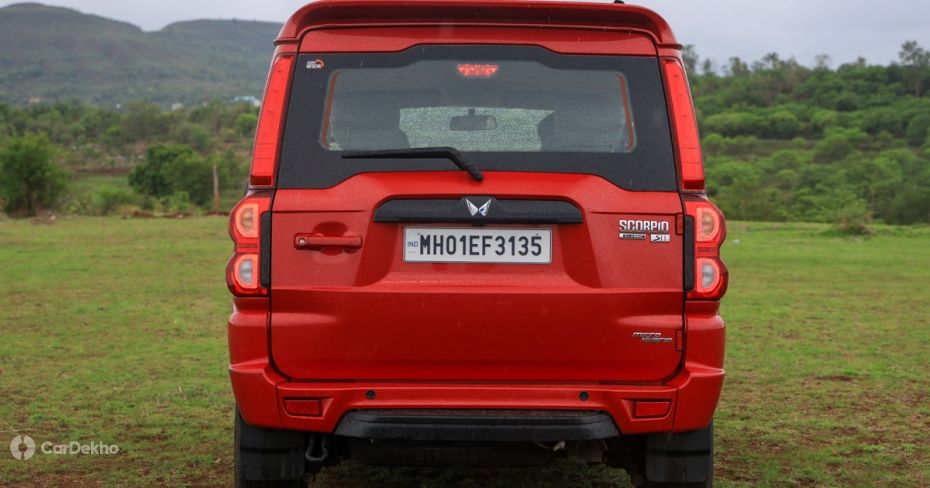 Mahindra Scorpio Classic rear design