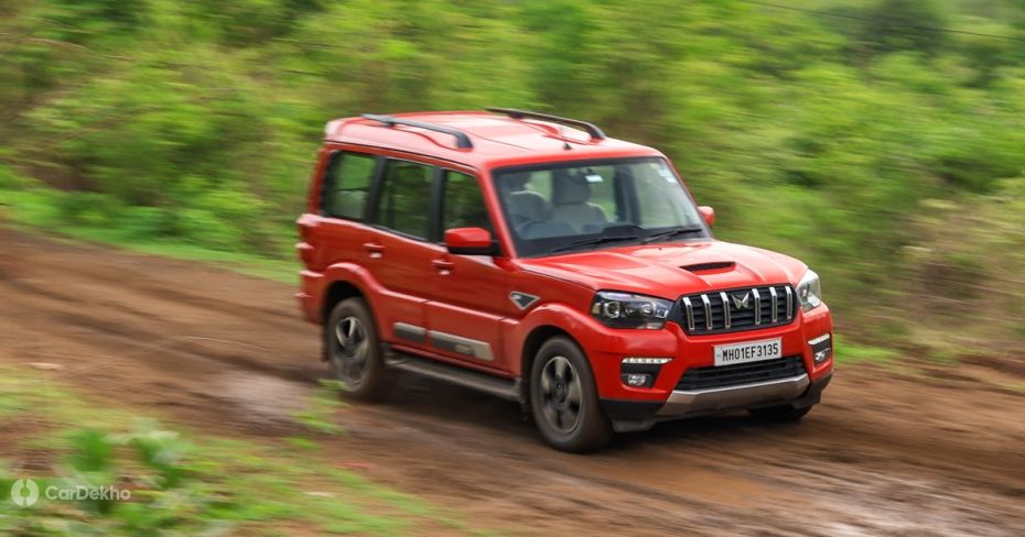 Mahindra Scorpio Classic driving