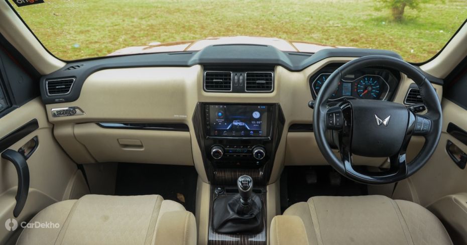 Mahindra Scorpio Classic dashboard
