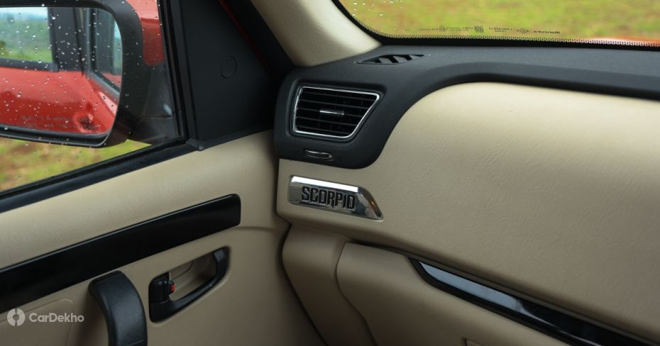 Mahindra Scorpio Classic dashboard