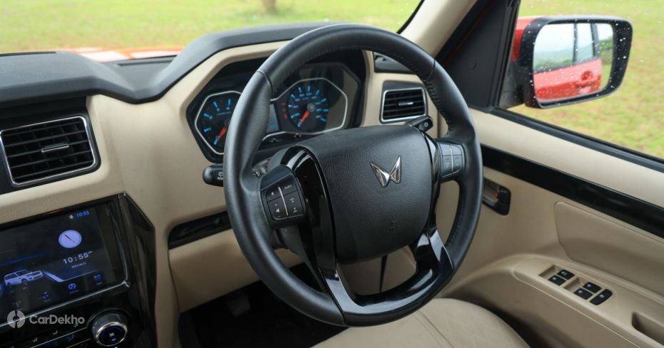 Mahindra Scorpio Classic steering wheel