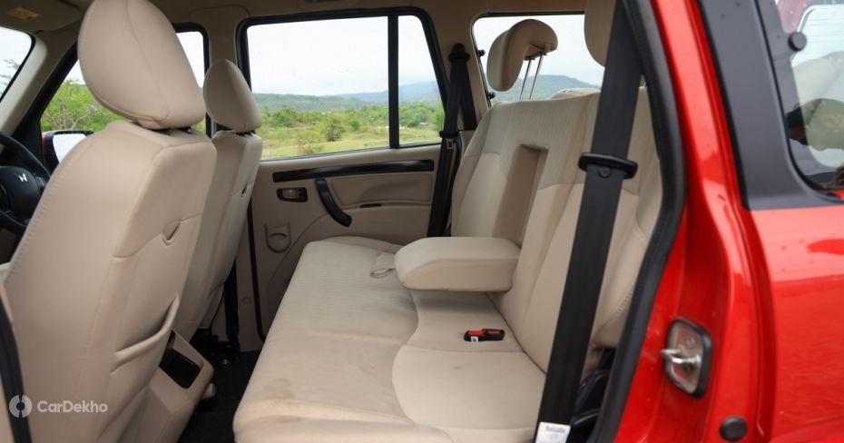 Mahindra Scorpio Classic middle-row seats