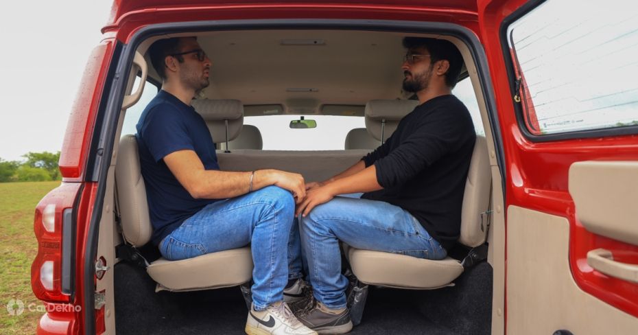 Mahindra Scorpio Classic last row seats
