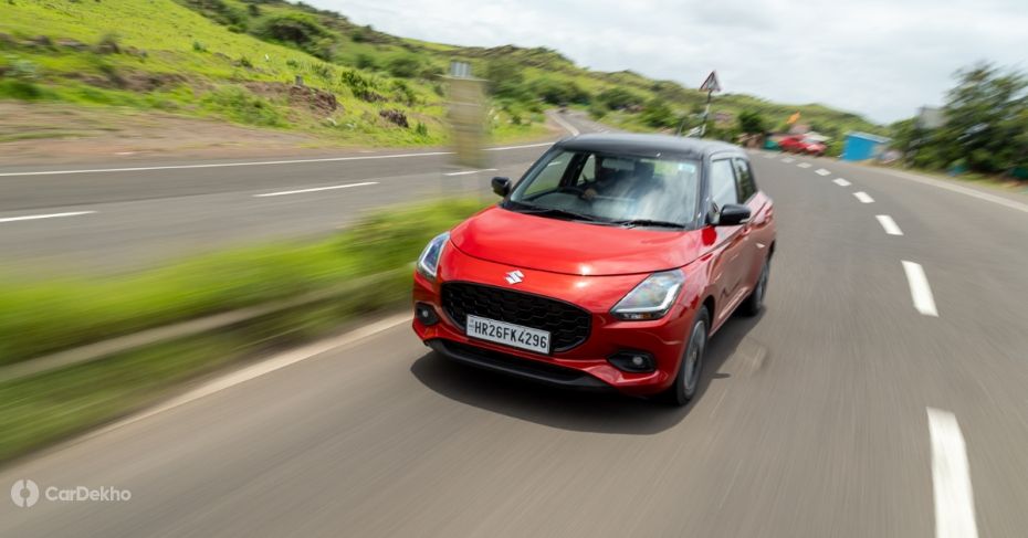 Maruti Swift driving Maruti Swift driving