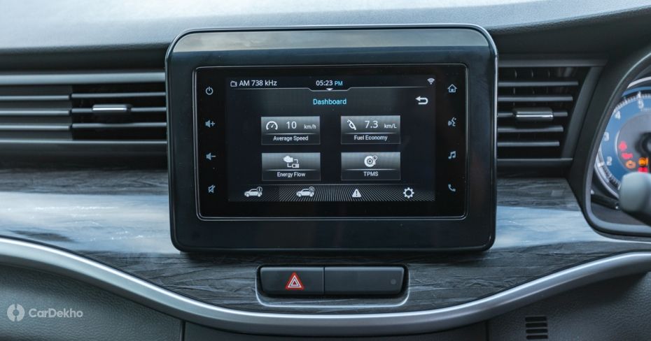 Maruti XL6 7-inch touchscreen