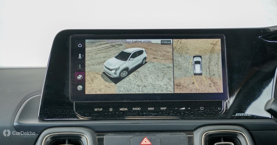 Kia Sonet 360-degree camera Kia Sonet 360-degree camera