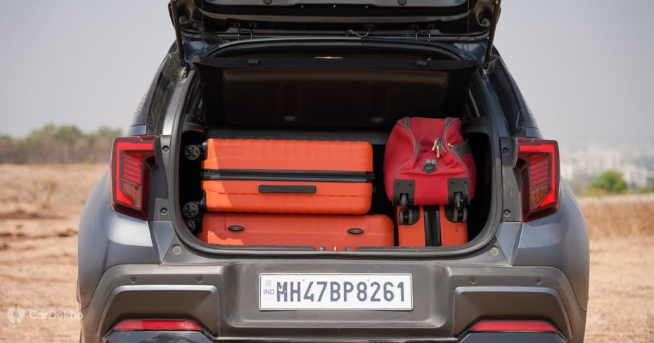 Kia Sonet Bootspace Kia Sonet Bootspace
