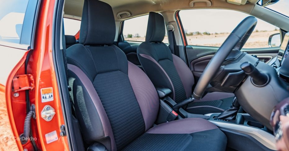 Toyota Taisor front seat Toyota Taisor front seat