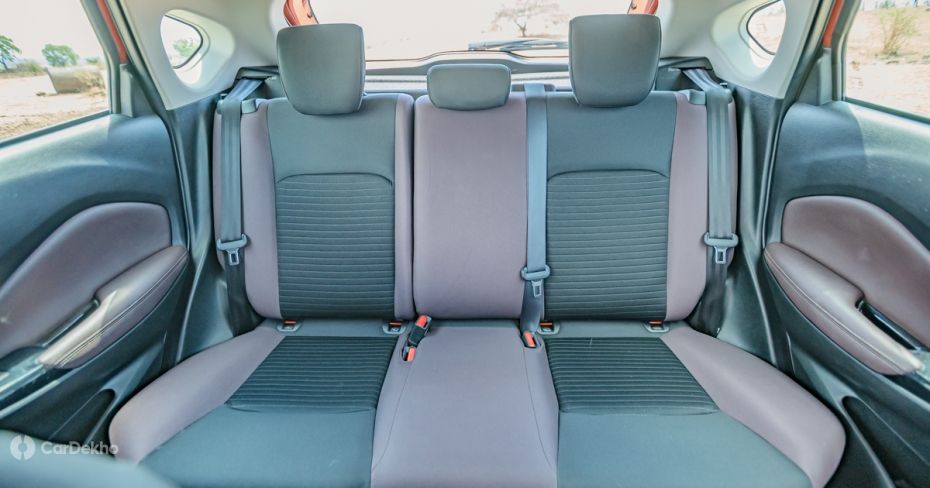 Toyota Taisor rear seat Toyota Taisor rear seat