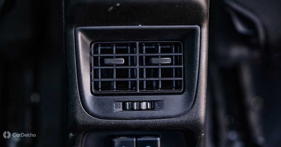 Toyota Taisor rear AC vent Toyota Taisor rear AC vent