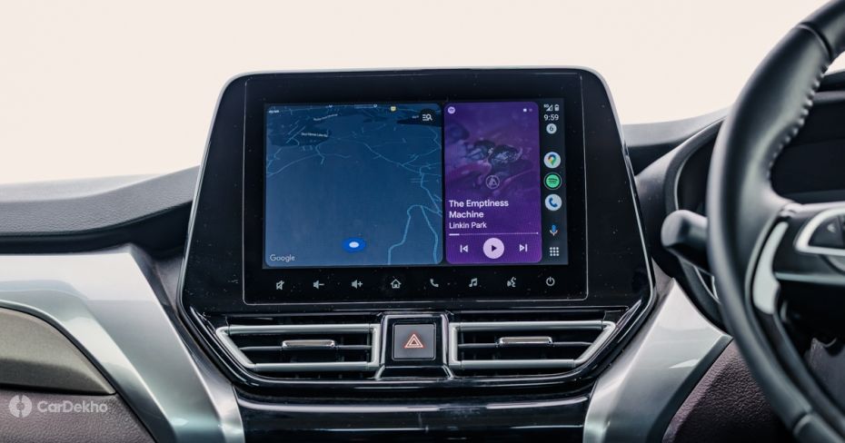 Toyota Taisor infotainment Toyota Taisor infotainment