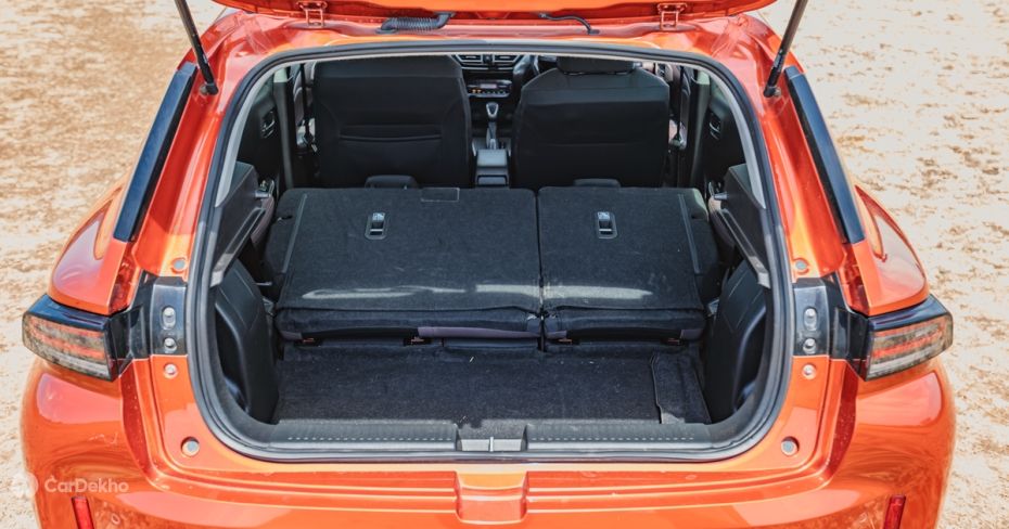 Toyota Taisor bootspace Toyota Taisor bootspace