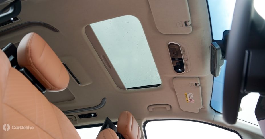 MG M9 sunroof MG M9 sunroof