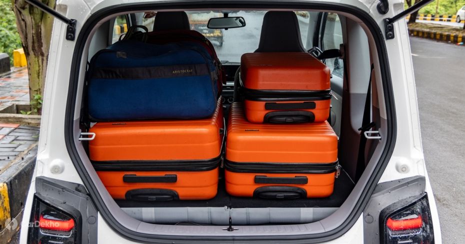 MG Comet EV bootspace MG Comet EV bootspace