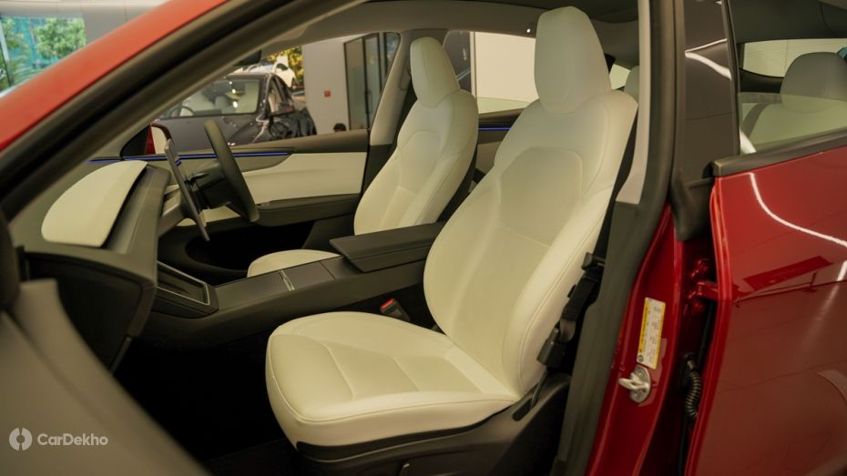 Tesla Model Y front seats