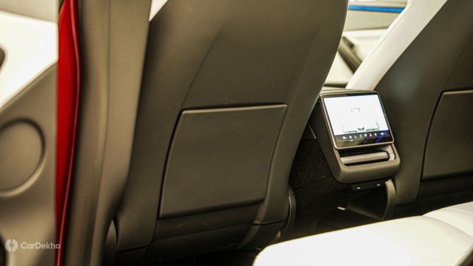 Tesla Model Y seatback pockets