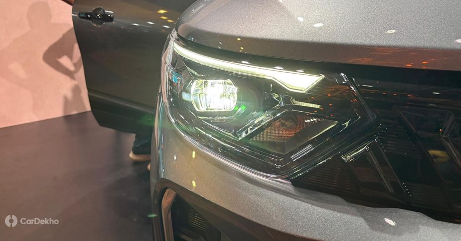 Renault Triber LED headlights