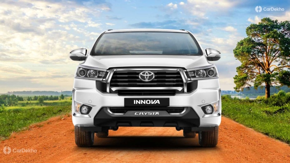 Toyota Innova Crysta Front Shot