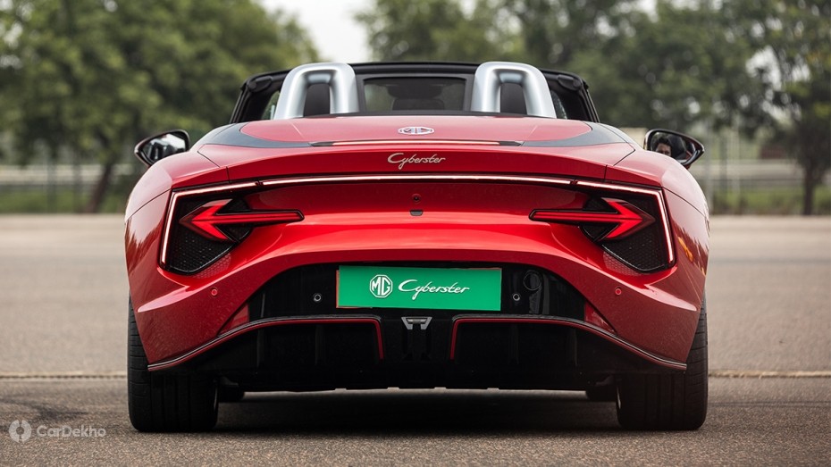 MG Cyberster rear