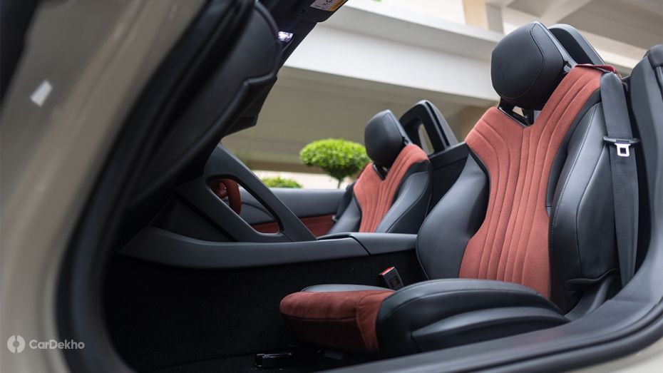 MG Cyberster front seats