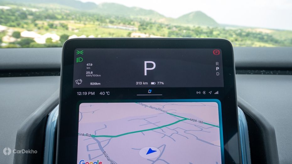 Volvo EX30 infotainment system
