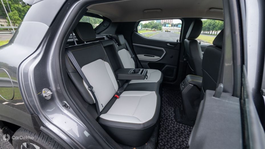 Renault Kiger rear seats Renault Kiger rear seats