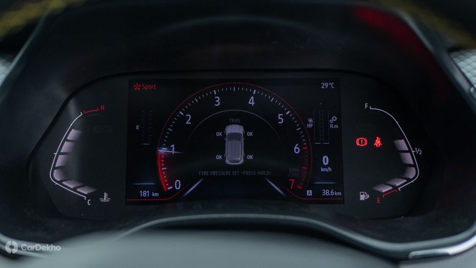 Renault Kiger 7-inch instrument cluster Renault Kiger 7-inch instrument cluster