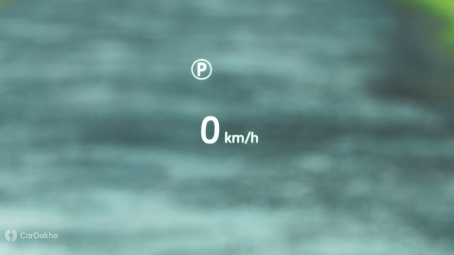 Land Rover Defender head-up display