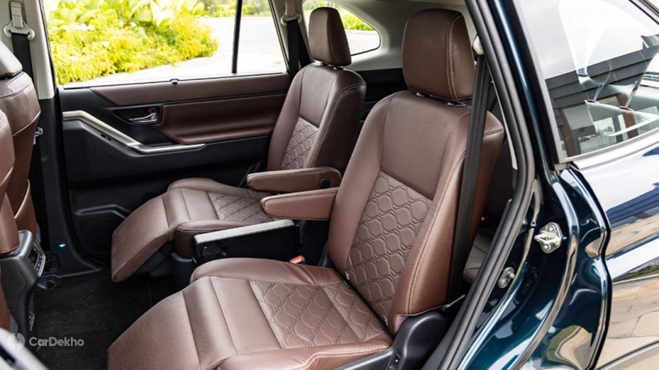 Toyota Innova Hycross second row seats