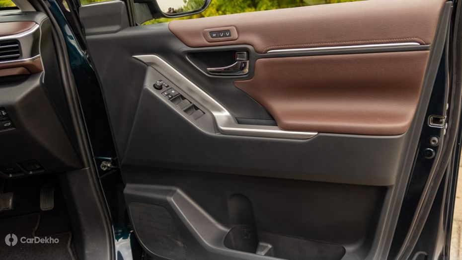 Toyota Innova Hycross storage space on doors