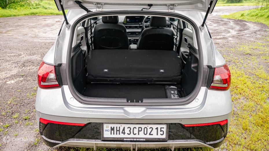 Hyundai i20 Boot Space With Rear Seat Folded Hyundai i20 Boot Space With Rear Seat Folded