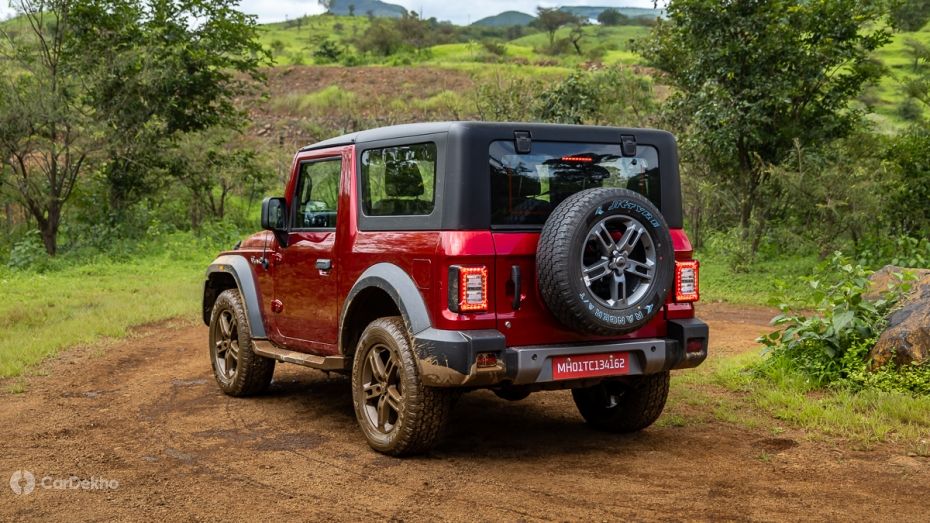 2025 Mahindra Thar Facelift Rear