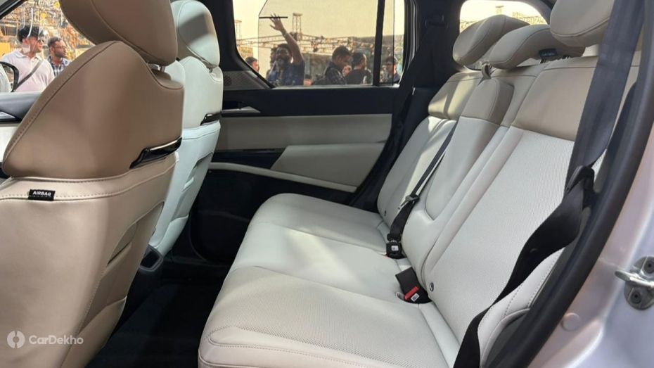 2025 Tata Sierra Rear Seat