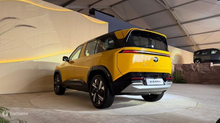 2025 Tata Sierra Rear
