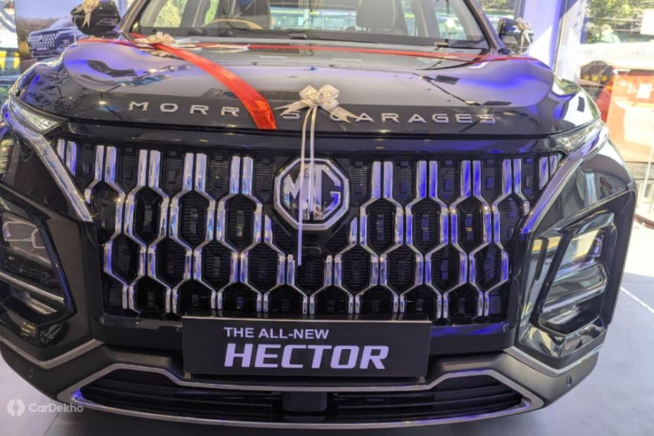 MG Hector Plus Grille MG Hector Plus Grille