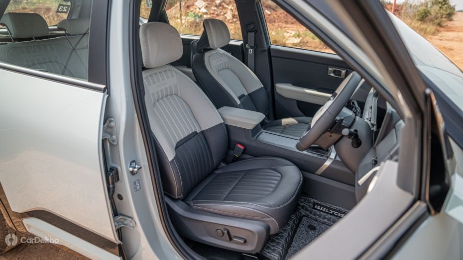 Kia Seltos Front Seats