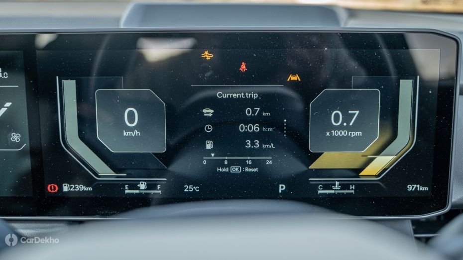 Kia Seltos 12.3-inch Driver's Display