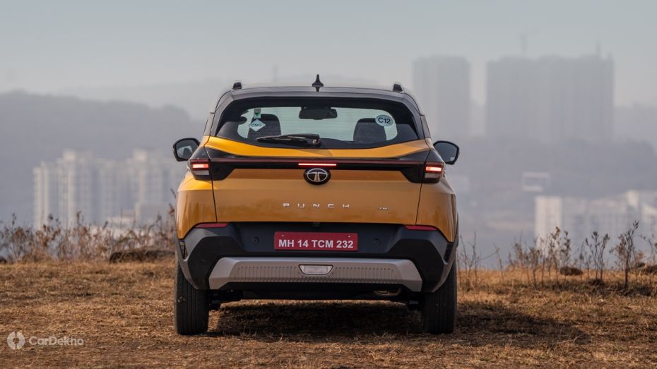 2026 Tata Punch Facelift rear