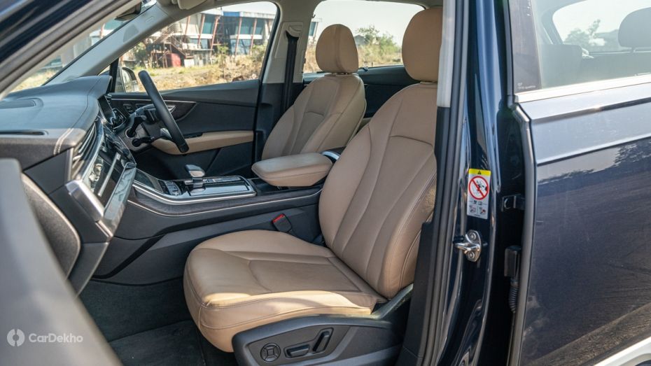 Audi Q7 front seats