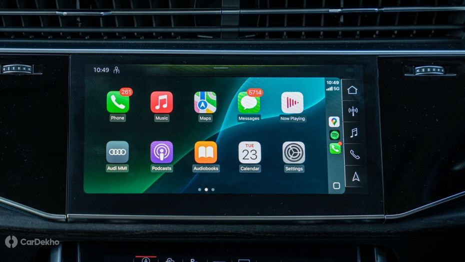 Audi Q7 infotainment