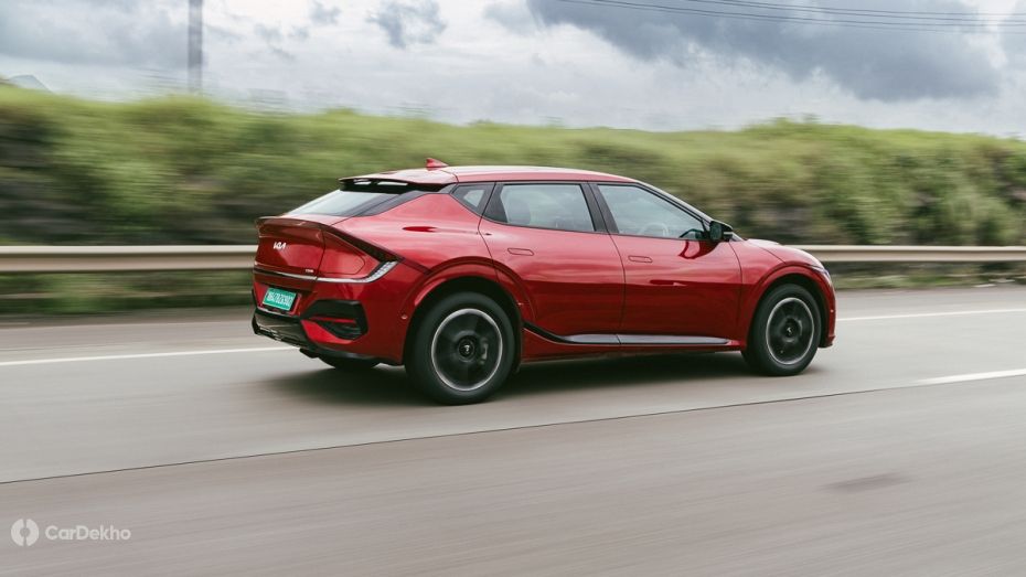 Kia EV6 driving