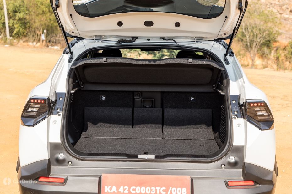 Toyota Urban Cruiser Ebella Boot Space