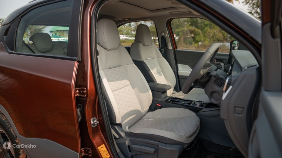 Tata Punch EV Front Seats