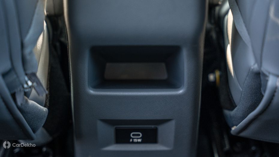 Tata Punch EV Rear Console