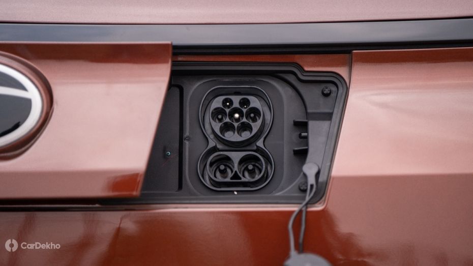 Tata Punch EV Charging Port