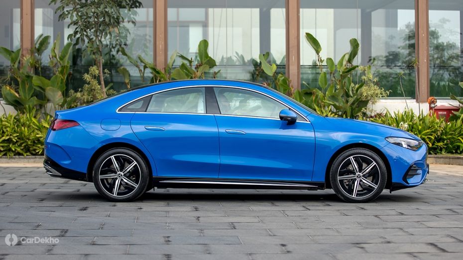 Mercedes-Benz CLA Electric Side Profile