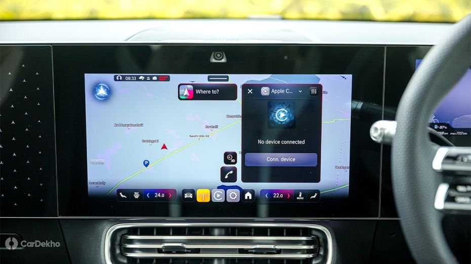 Mercedes-Benz CLA Electric Navigation